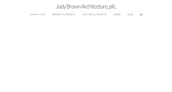 Desktop Screenshot of jodybrownarchitecture.com